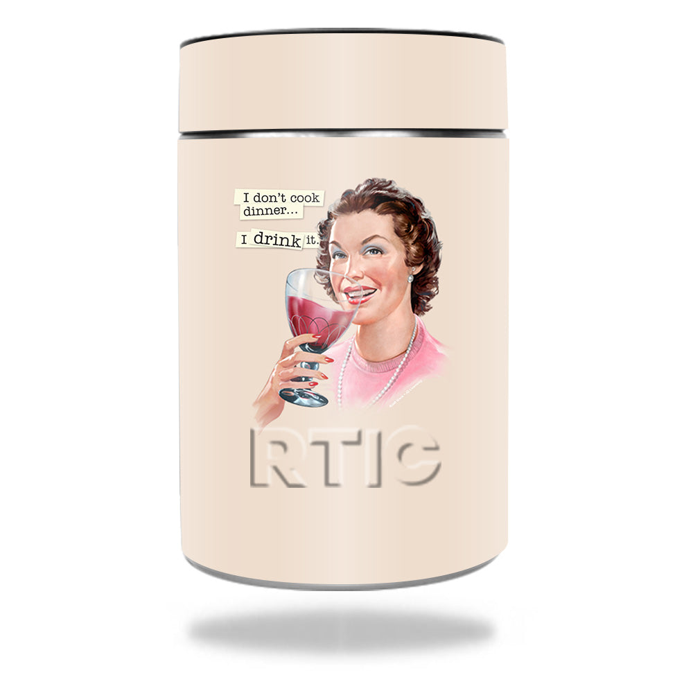 MightySkins RTCAN-Wine Cook Skin for RTIC Can 2016 - Wine Cook