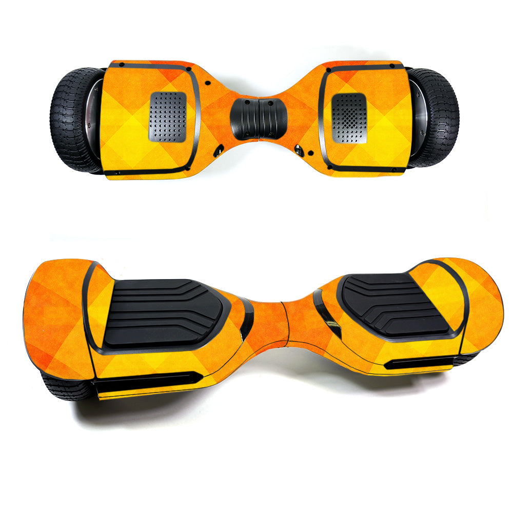 MightySkins SWT580-Orange Texture Skin Decal Wrap for Swagtron T580 Hoverboard Sticker - Orange Texture