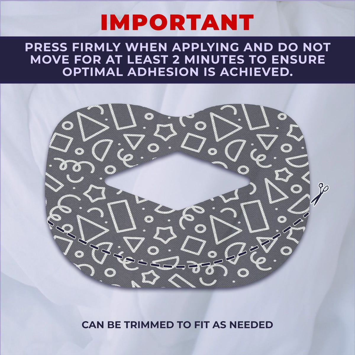 Muzzle® Mouth Tape For Youth (Medium Hold)