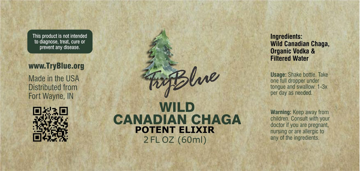 Wild Canadian Chaga Elixir