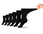 Women's Cotton Diabetic Crew Socks (6 Pair)