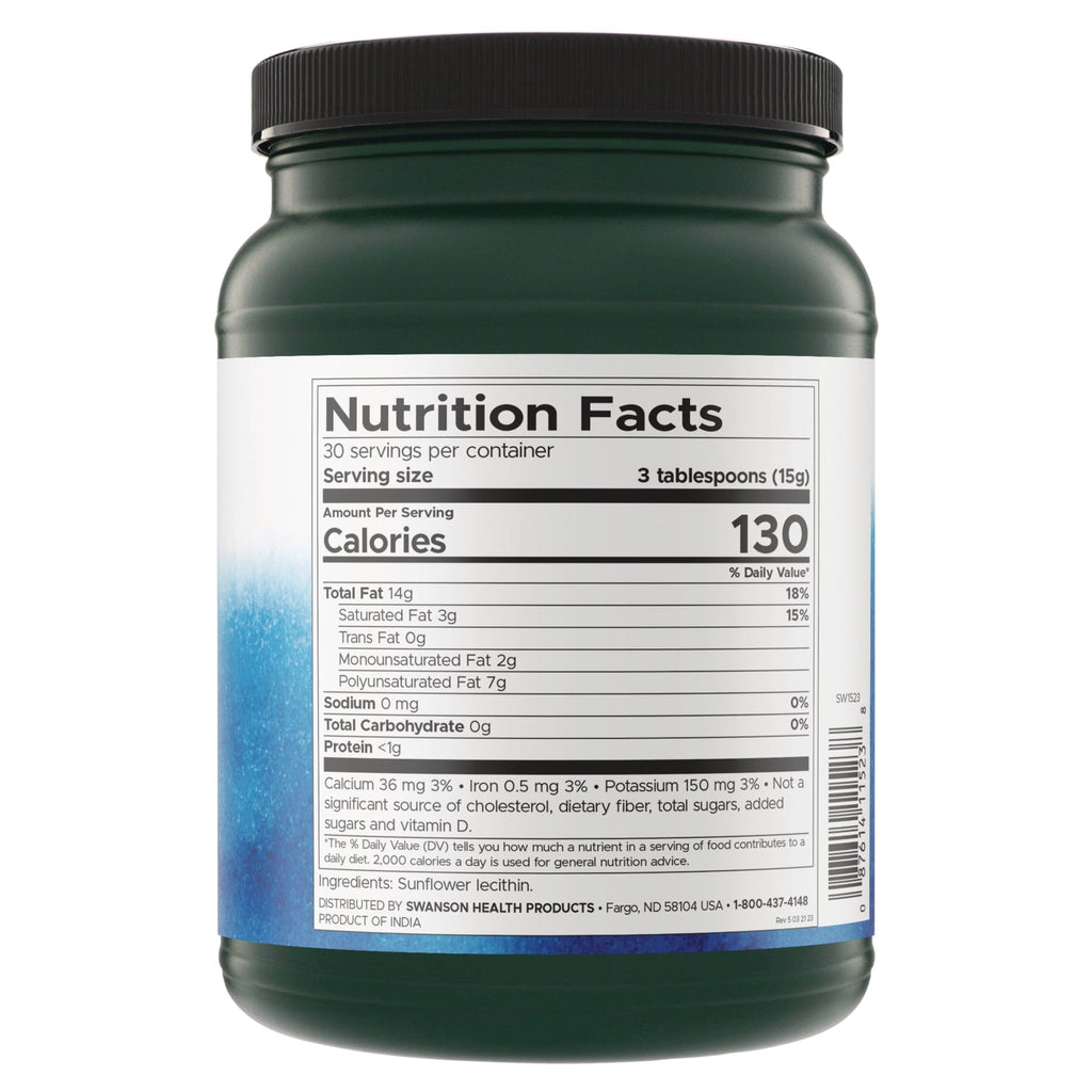 Sunflower Lecithin Powder - Non-GMO