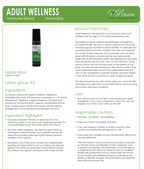 Adult Wellness Immune Building Essential Oil