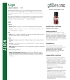 Align Balance Essential Oil Blend for Healthy Blood Flow