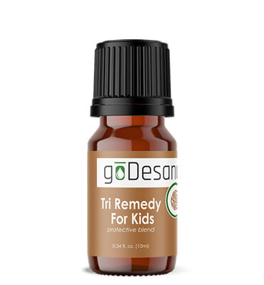 Kids Tri Remedy Essential Oil Blend - For Cold, Flu, Viruses