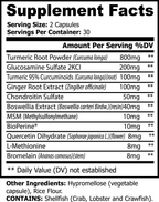 Arthrex Platinum Turmeric | Joint & Motion Health Capsules | 60 Count