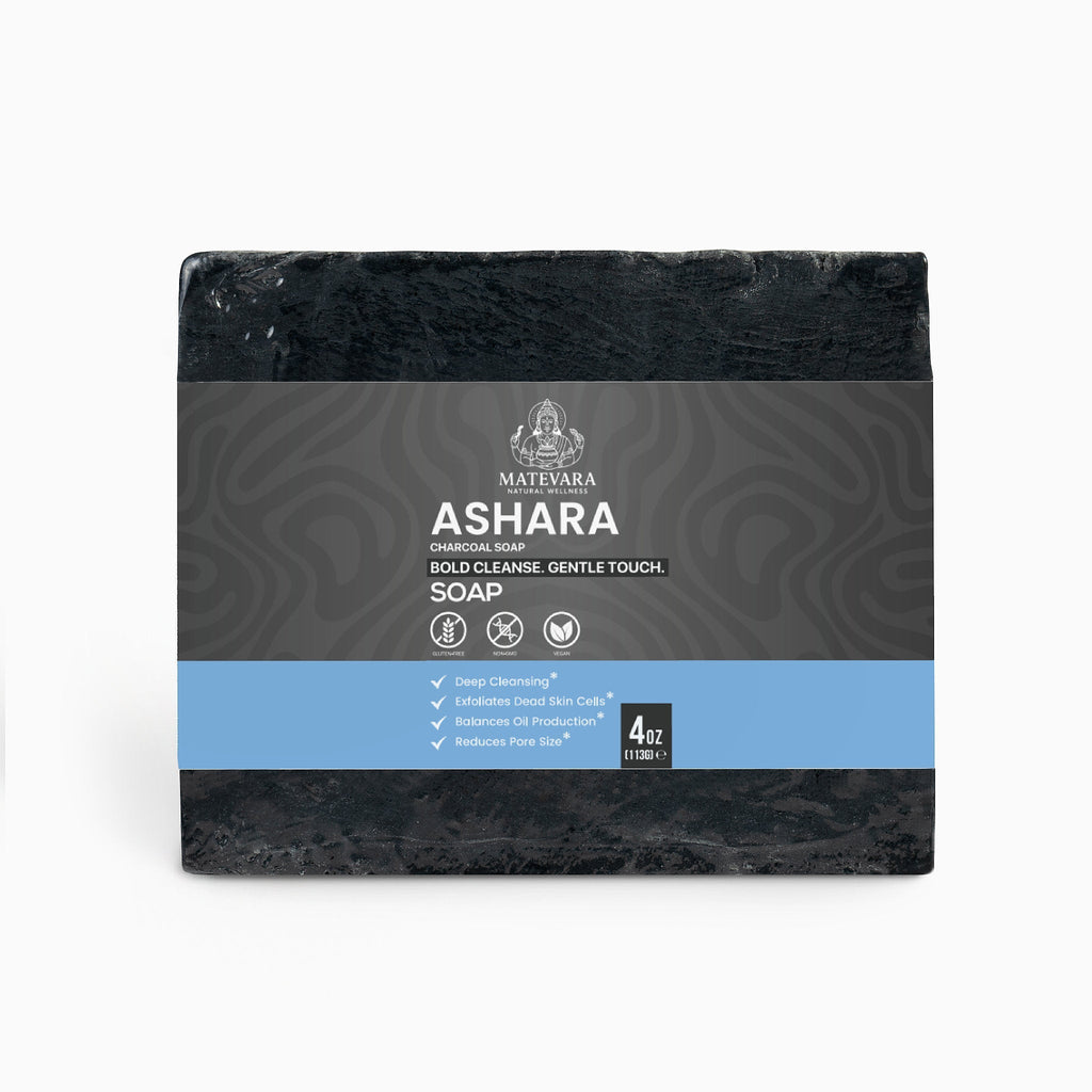 Ashara Activated Charcoal Cleansing Bar |