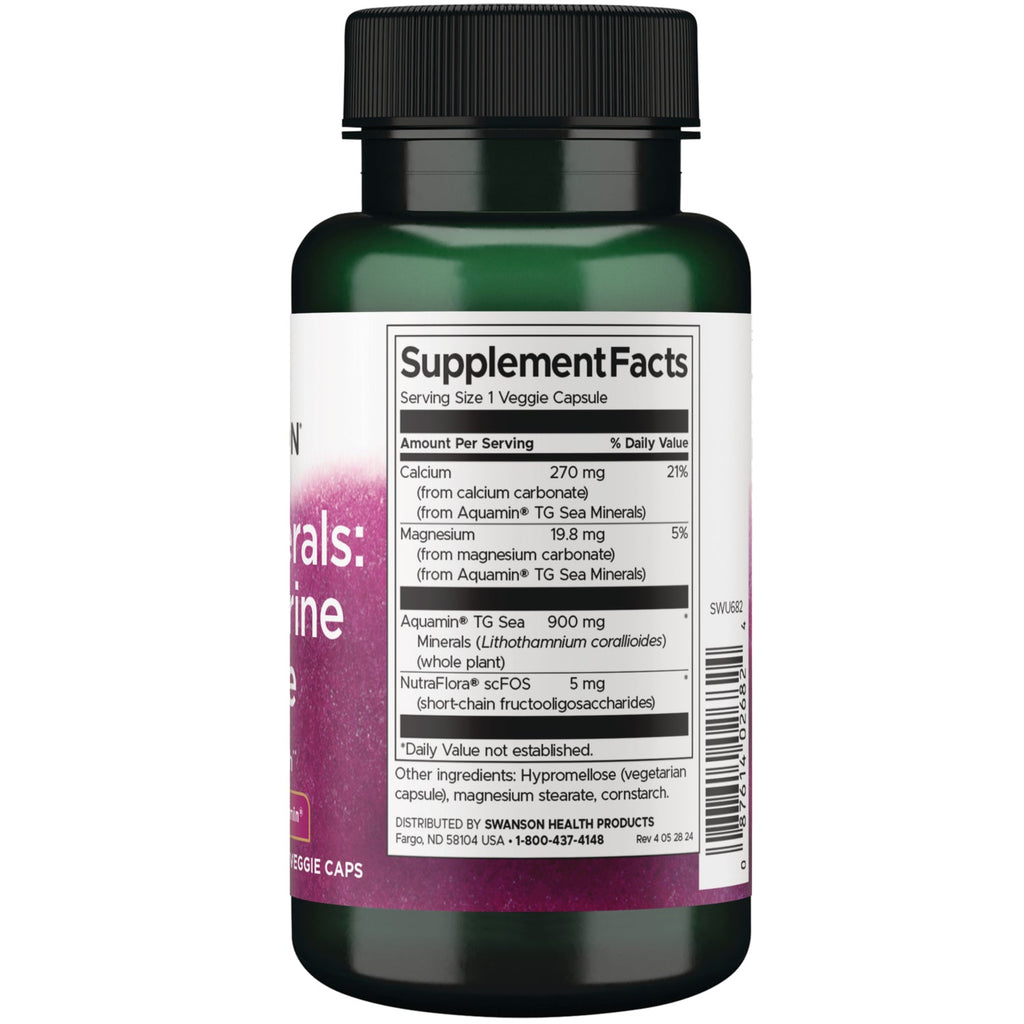 Sea Minerals: Red Mineral Algae - Featuring Aquamin
