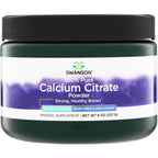 100% Pure Calcium Citrate Powder - Dairy Free & Unflavored