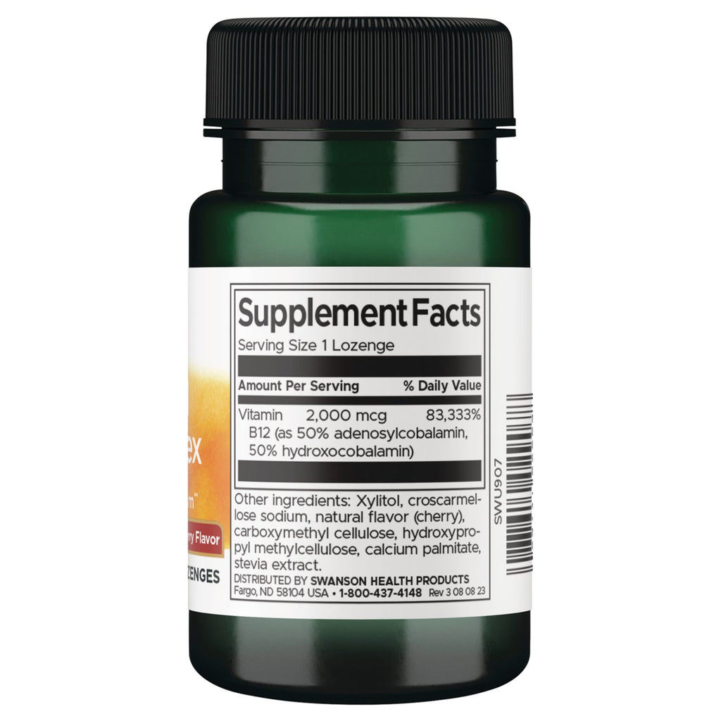Activated B12 Complex - Natural Cherry Flavor