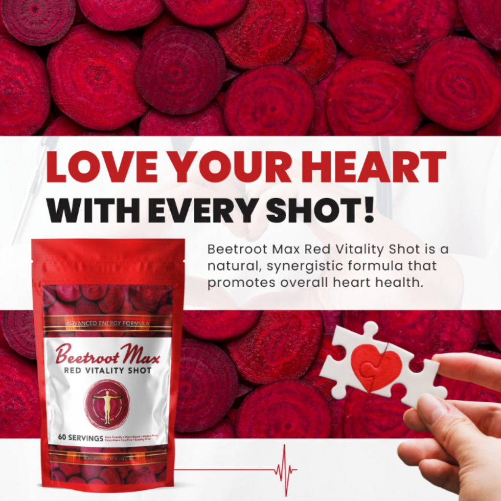 Beetroot Max Cardiovascular and Blood Pressure Support - 60 Servings
