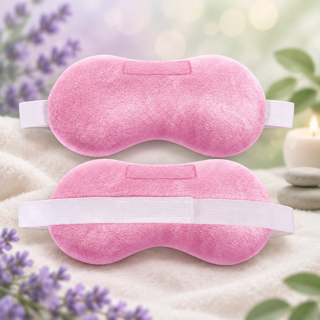 130g 3D Weighted Sleep Mask with Light-Blocking Design