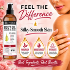 Rose Body Oil / Ultra Moisturizing / Premium Blend #06