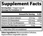 Bonex VIT D3, K2 MK-7 & Calcium | 60 Capsules