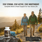 Bonex VIT D3, K2 MK-7 & Calcium | 60 Capsules