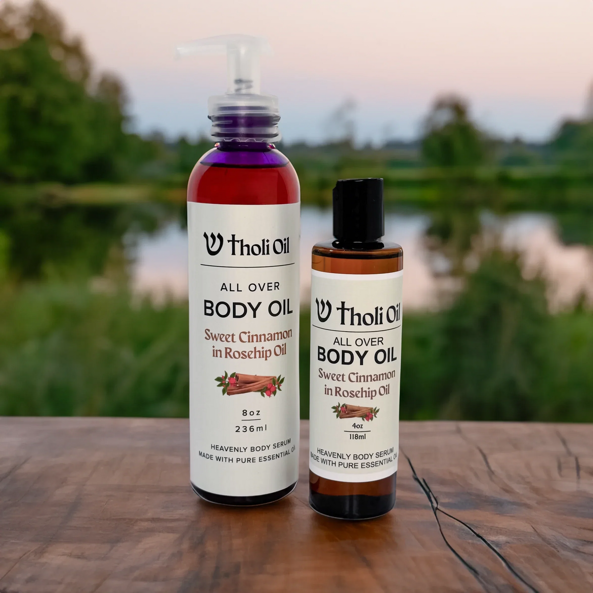 Tholi Oil All Over Body Oil - Made with Almond Oil, Rosehip Oil and Tholi Essential Oils with Vitamin E