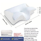 Memory Foam Butterfly Pillow – Slow Rebound Cervical Support