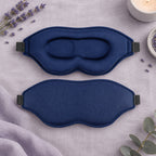 130g 3D Weighted Sleep Mask with Light-Blocking Design