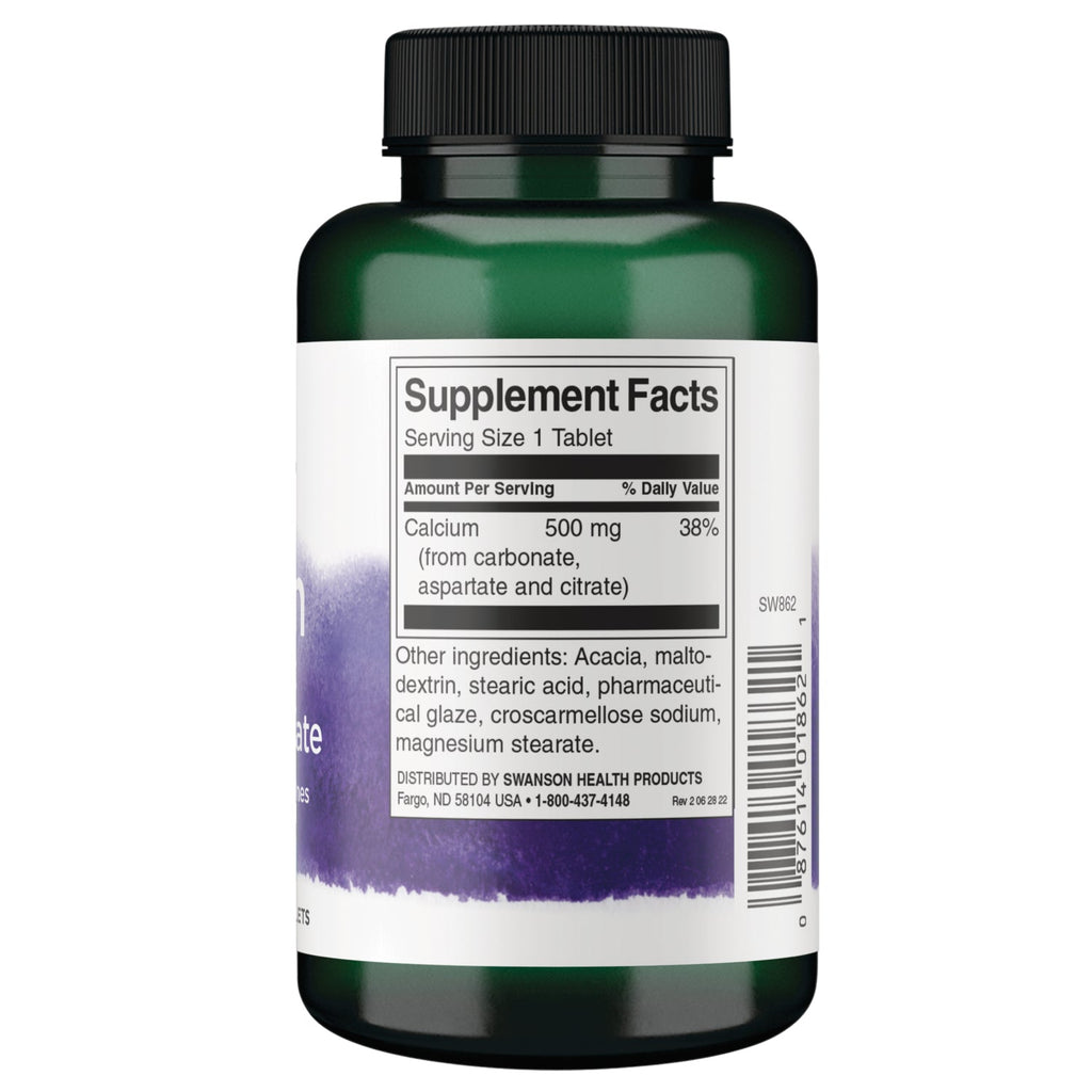 Calcium Carbonate, Aspartate & Citrate
