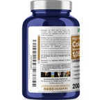 NusaPure Colostrum 1050mg 30% IgG 200 capsules (Non-GMO, Soyfree) Bioperine