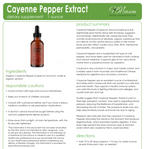 Cayenne Pepper - Supports Healthy Digestion and Circulation