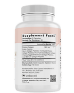 Collagen Peptides Types I, II, III, V, X by Bellawell