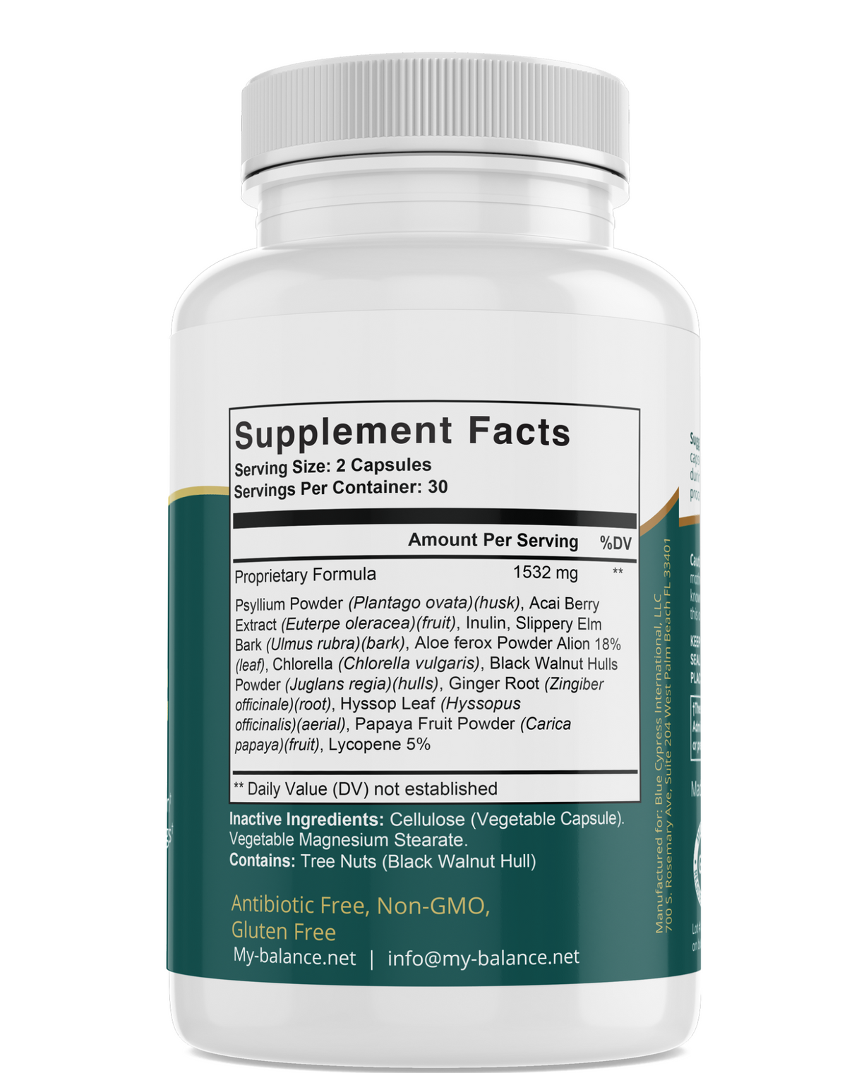 Colon Cleanse Supplement - Digestive Support - My Balance