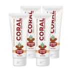 Coral Nano Silver Toothpaste Cinnamon Tea Tree (4oz) 4 Tubes
