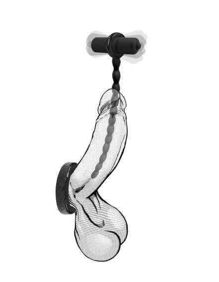 Boneyard Vibrating Sounds Urethra Training Kit Black(D0102H50N1W.)