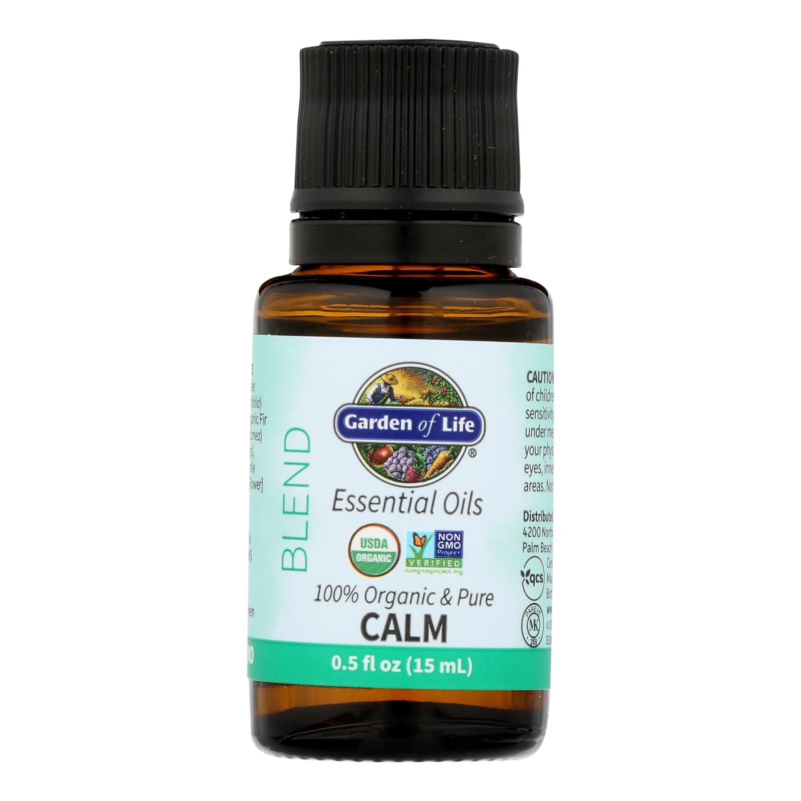 Garden Of Life - Ess Oil Organic Calm Blend - 1 Each-.5 FZ(D0102H7IXTG.)