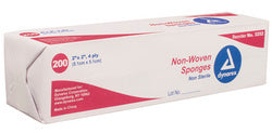 Non-Woven Sponge Sterile 2s 2 x2 4ply (50-2s/tray)(D0102H7RXXU.)