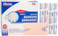 Dukal Adhesive Bandages Pack of 100 Fabric Bandages 15 x 3 for Wound Protection Sterile Knuckle Fabric Bandages Flexible Fabric 