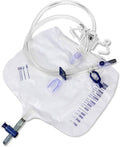 Pack of 60 Urinary Drainage Bags with Anti-Reflux Drip chamber 2000 ml 48 Inch Sterile Drainage Tube Urinary catheter Bags Dispo
