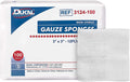 Dukal 50 Pouches in Box Disposable cotton Sponges 12-ply Woven gauze Pads 3 x 3 for Wound Dressing cleaning or Packing Sterile 1