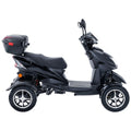 VEVOR Heavy Duty 4-Wheel Mobility Scooters for Seniors & Adults 450lbs Capacity - 40 Miles 3-Speed Long Range, 500W All Terrain 