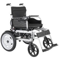 VEVOR Electric Wheelchair for Adults Seniors, 265 lbs Weight Capacity, 17.5in Width Lightweight Foldable Motorized Power Wheelch
