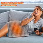 Crystal Velvet Electric Heating Pad, 30 × 60 cm, 10 Heat Levels