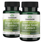 Higher Strength Grape Seed Extract - Standardized - 2 Pack