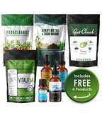 Deep Cleanse Wellness Kit - To Clear Parasites, Bind Toxins, and Improve Digestion