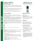 DyGest Relief Essential Oil Blend for Kids - For Indigestion, Nausea, Stomach Cramps, Food Poisoning