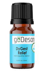 DyGest Relief Essential Oil Blend for Kids - For Indigestion, Nausea, Stomach Cramps, Food Poisoning