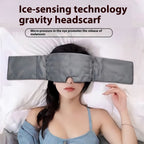 Soundproof Sleep Eye Mask – Breathable Gravity Headscarf for Deep Rest