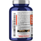 NusaPure FLUSH Free Niacin - Suitable for Vegetarian/Vegan, Non - GMO - 500 mg - 250 Capsules