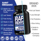 Rapid Rehydr8 Electrolyte Supplements 100 Capsules – Aid in The Prevention of Cramping and Supports Muscle Endurance and Recovery