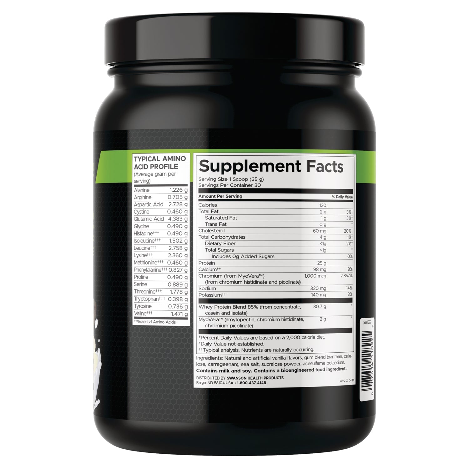 Full Potential Whey Protein - Vanilla