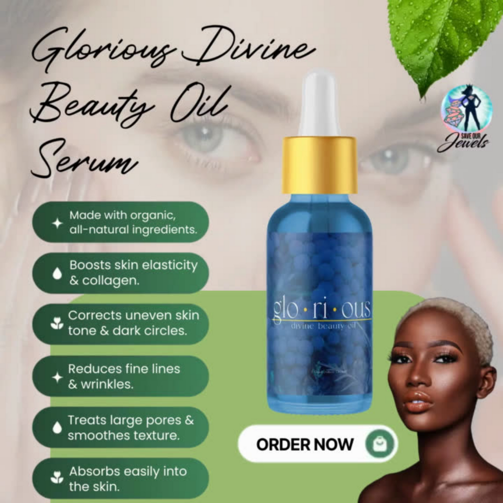 Glorious Divine Facial Serum with Plant Peptides