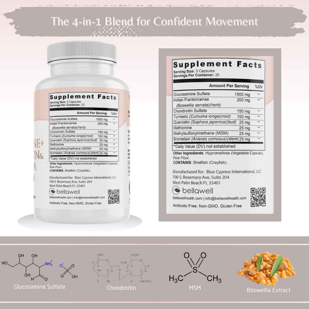 Glucosamine Sulfate - Healthy Joints by Bellawell