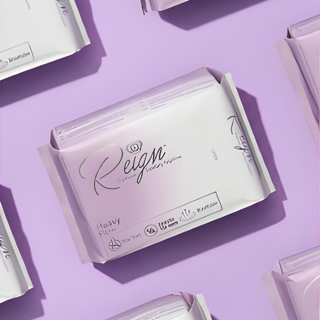 Heavy Flow Reign Premium Sanitary Napkins (8 Per Pack)