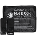 Premium Reusable Hot and Cold Therapy Gel Pack with Securement Straps
