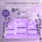 Lavender Shower Steamers 6-Pack | Aromatherapy Spa | Gift for her | Relaxing | Natural Essential Oils